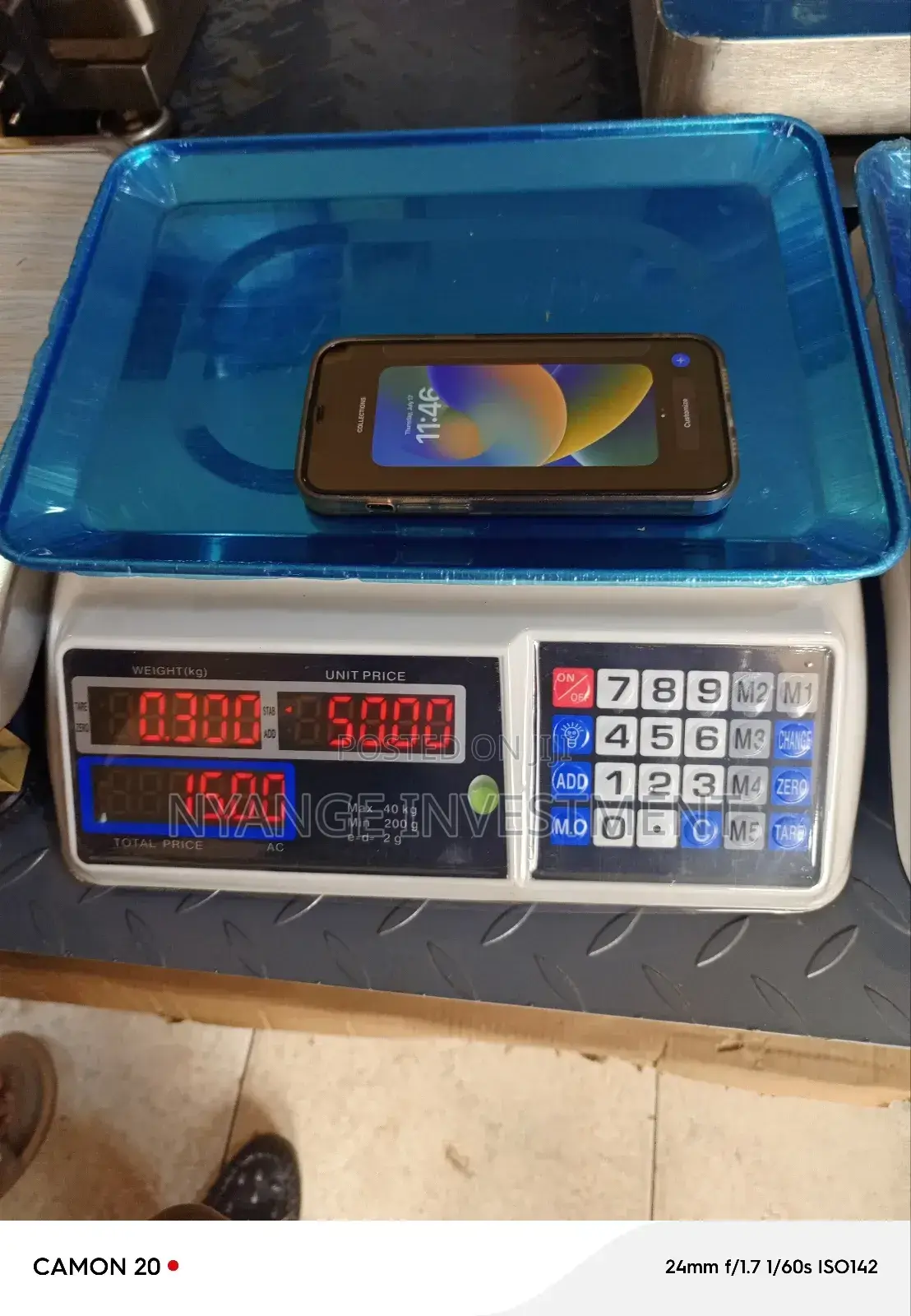 Digital Price Weighing Scale.