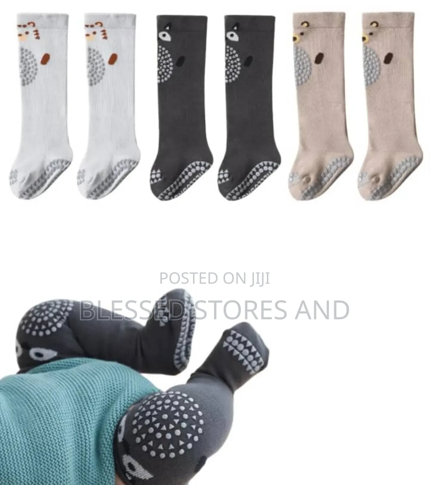 Baby Non Slip Knee Socks