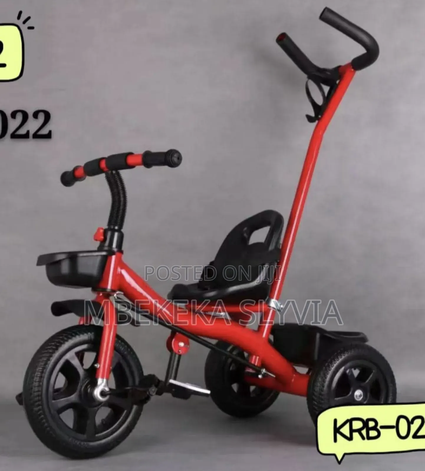 Kid's Tricycle Push Back 1-3years/Kid's Bike