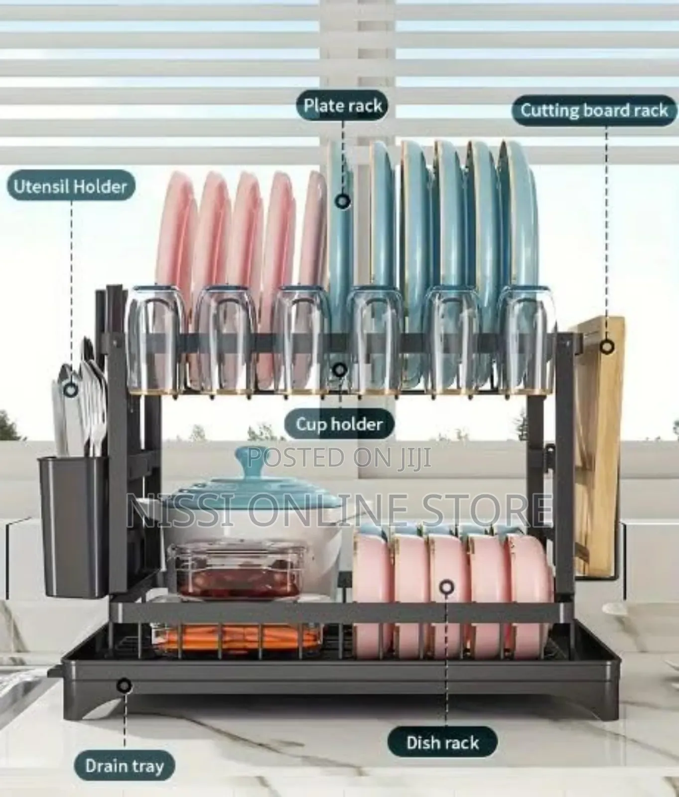 2tier Dish Drying Rack