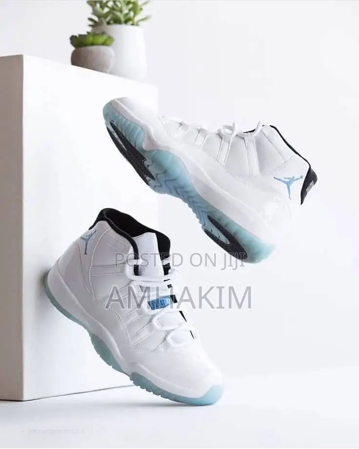 Classic Nike Air Jordan 11 Legend Blue Sneakers in Stock
