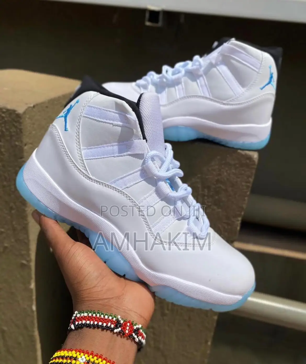 Classic Nike Air Jordan 11 Legend Blue Sneakers in Stock