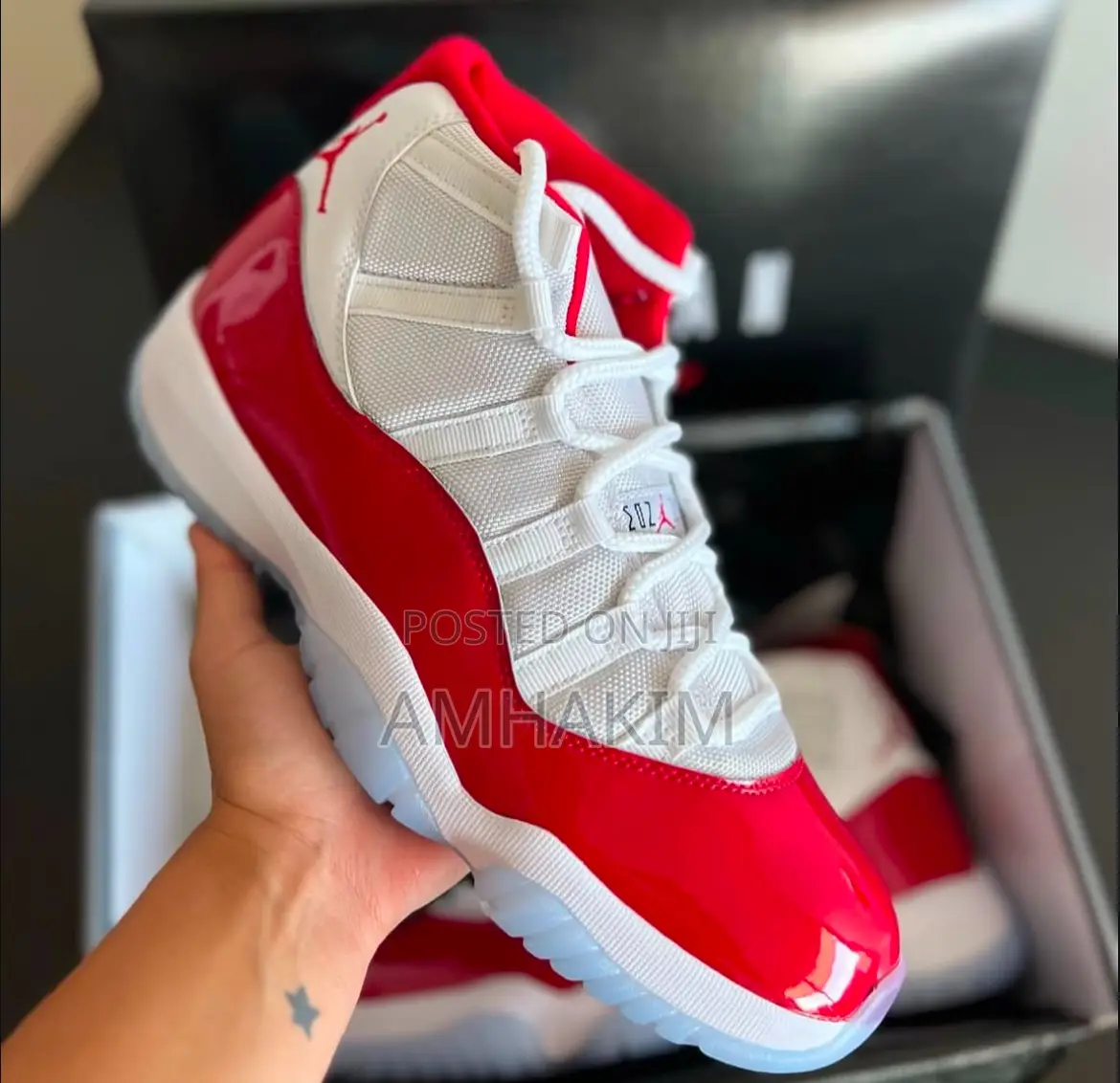 Classic Nike Air Jordan 11 Retro Cherry in Stock