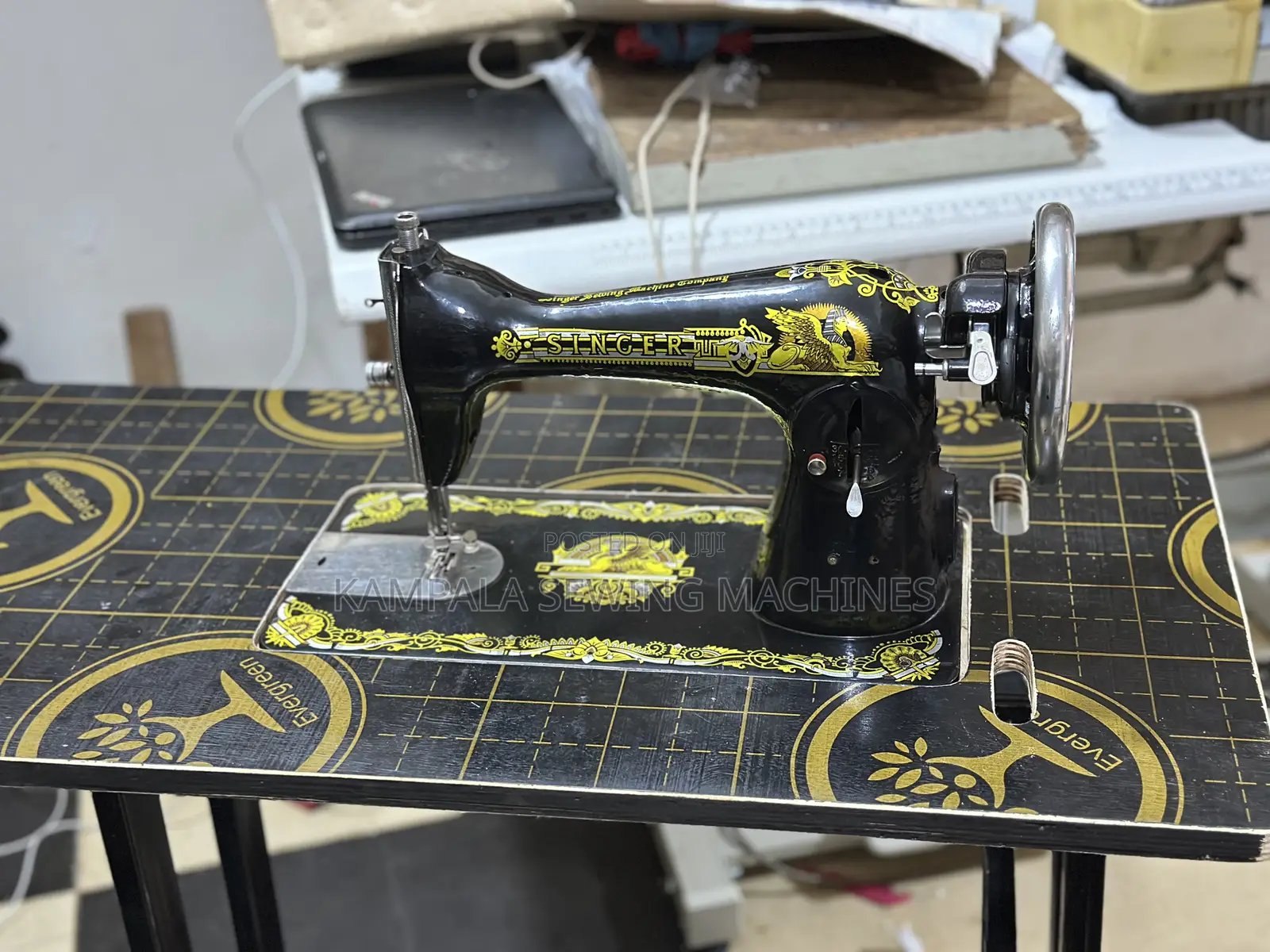 Singer Sewing Machines in the Box With Service Card of Year