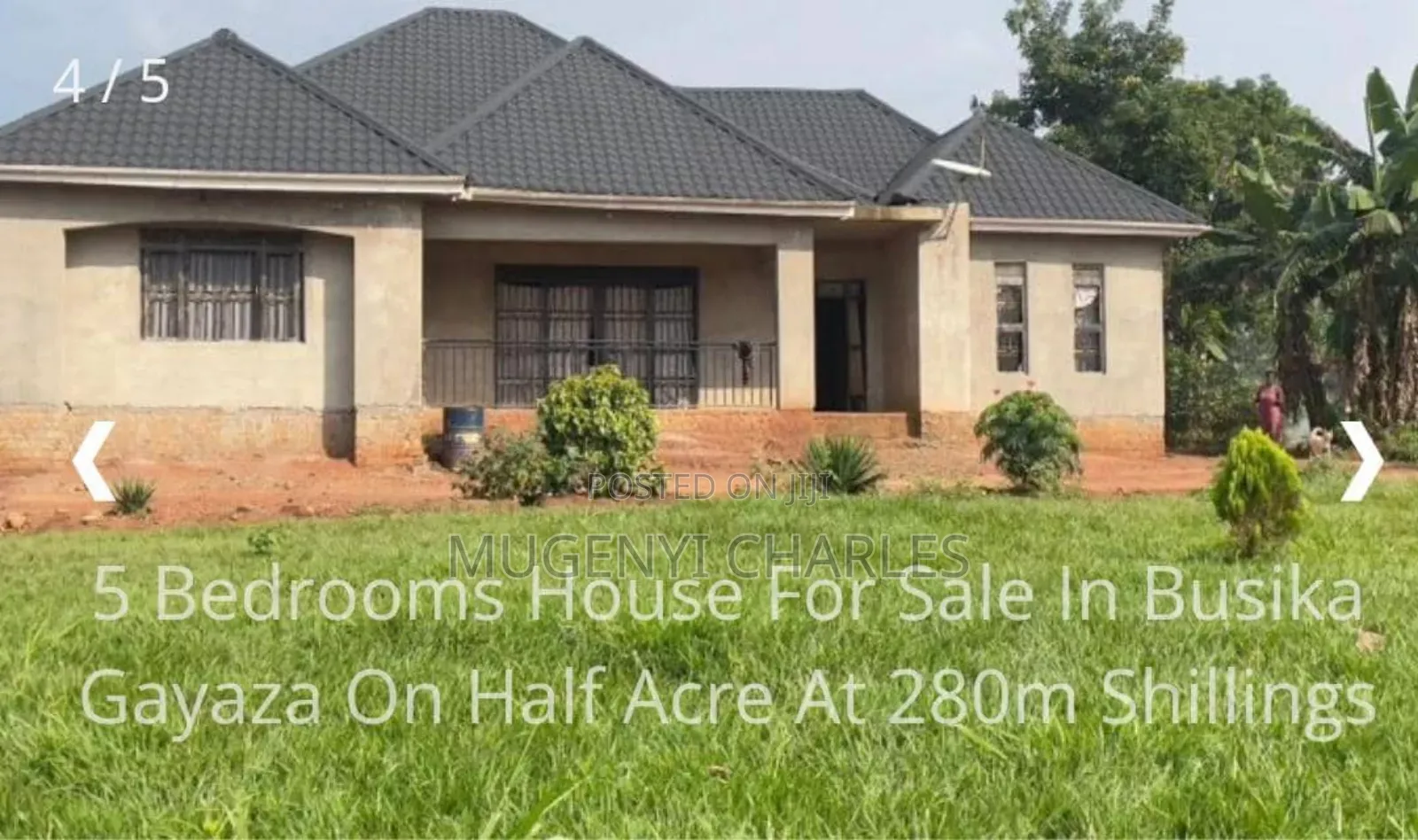 5bdrm Bungalow in Gaaza, Central Division for sale