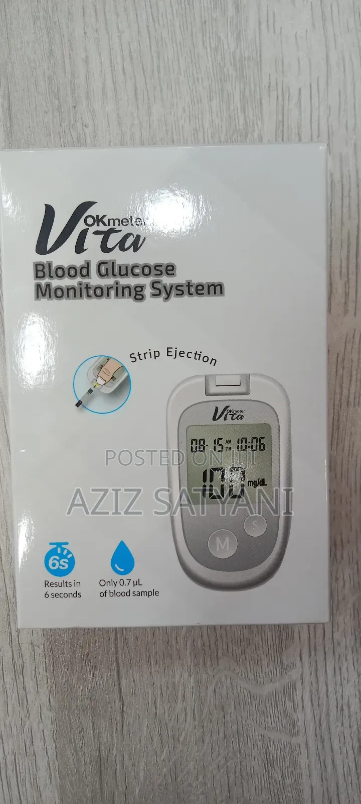 Vita Okmeter Blood Glucose Monitoring System