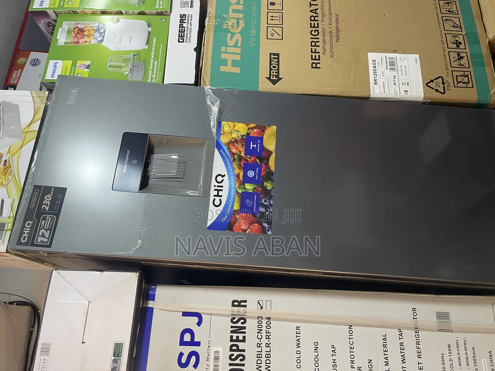 Chiq 230 Litres Refrigerator With Dispenser