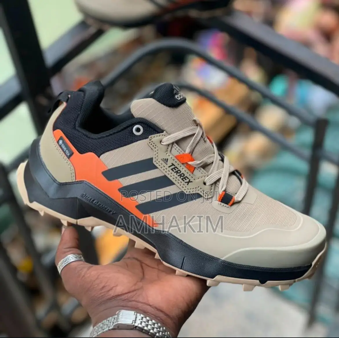 Classic Men's Adidas Terrex X86 Brown Hiking in Stock