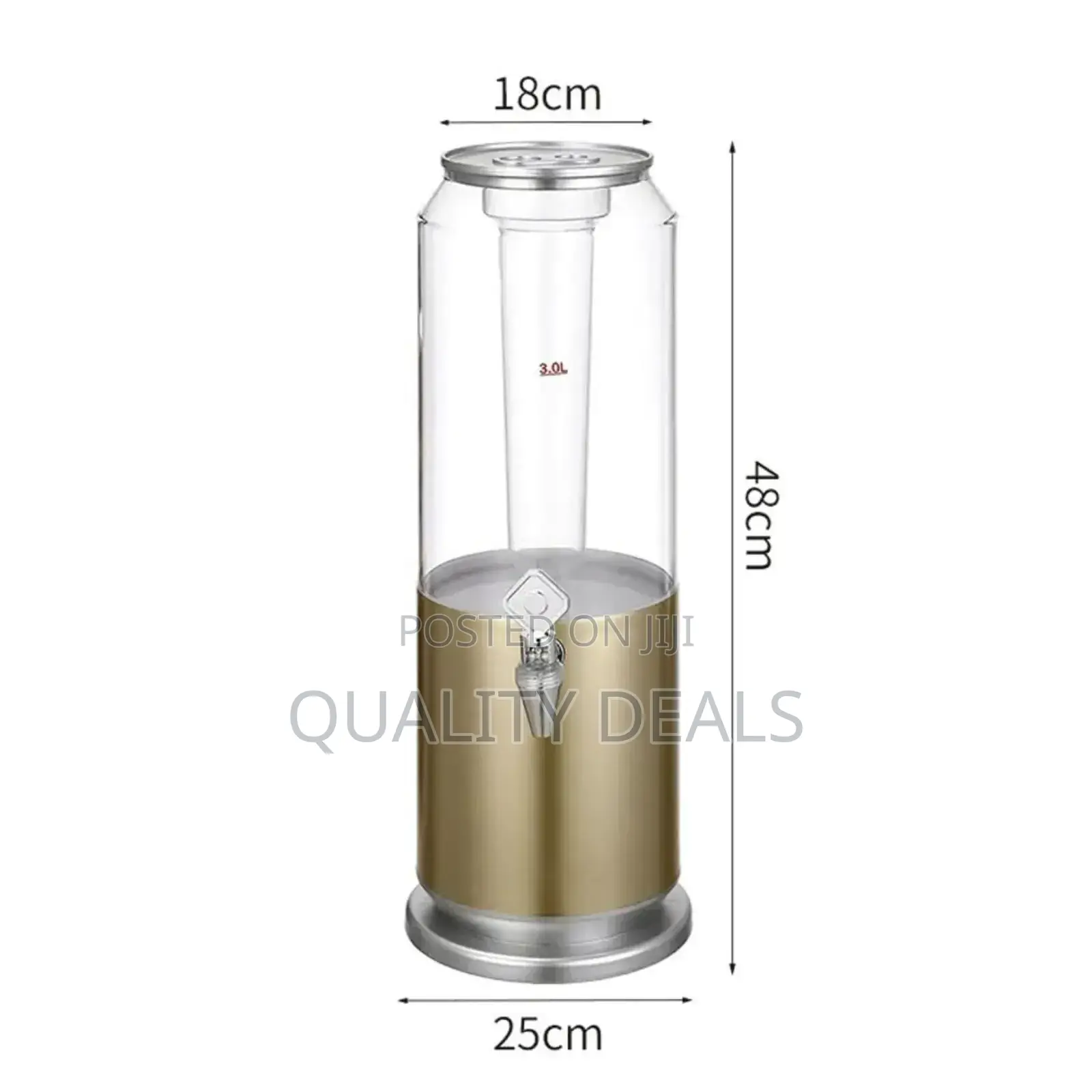 3.0l Led Rechargeable Beer Tower Dispenser