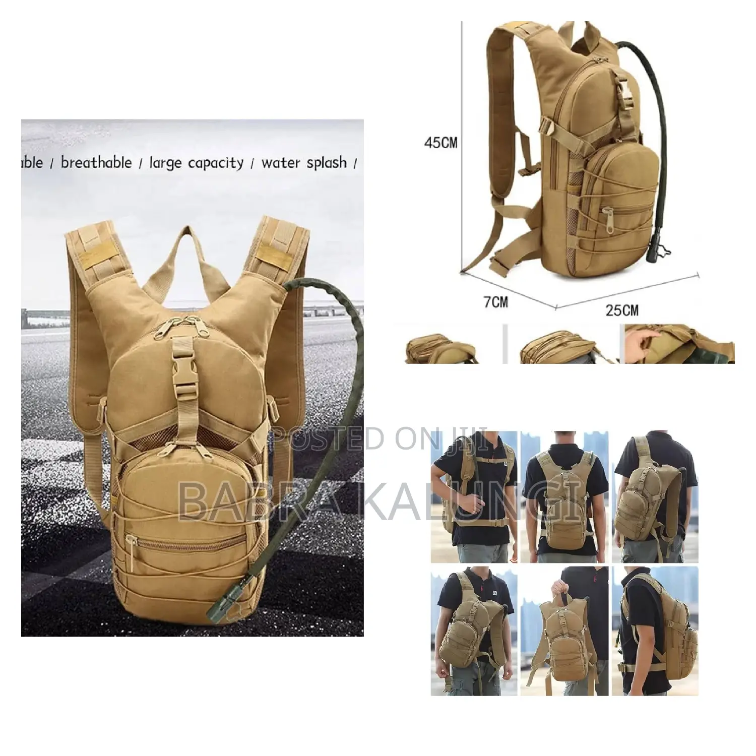Hydration Backpack With Bladder 3l ,Vest Pack