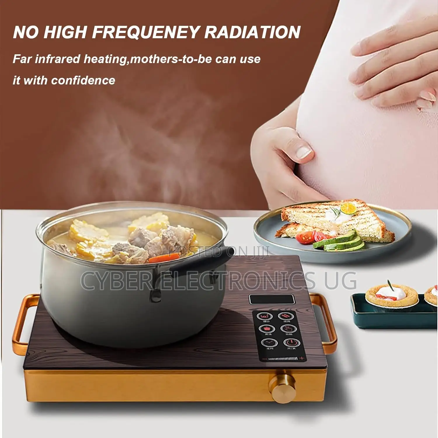 Portable Single Induction Cooker Digital Touch Control
