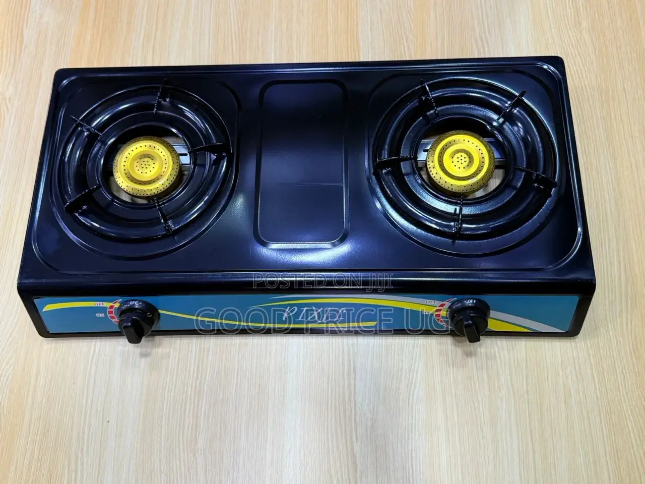 Double Gas Burner Stainless Steel