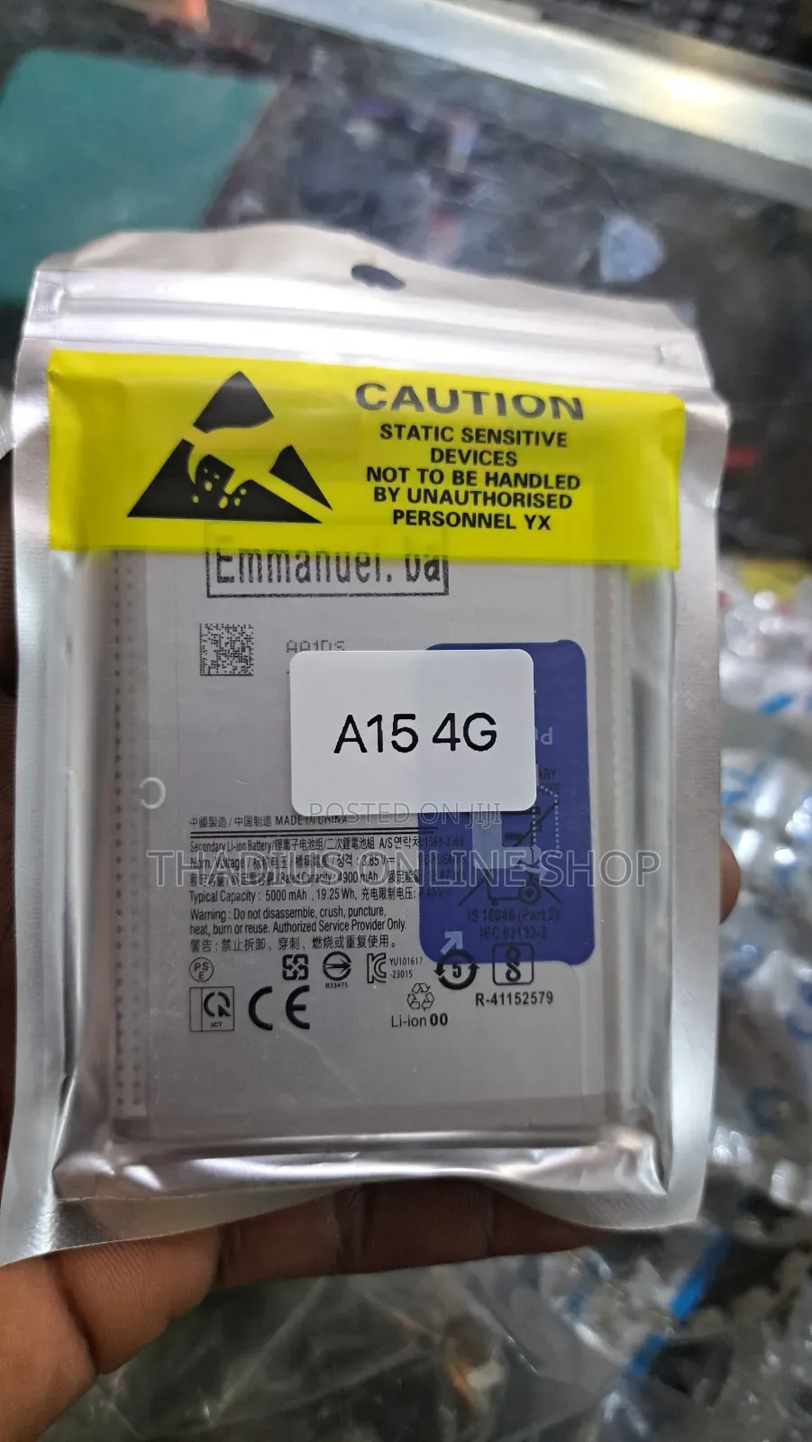 Samsung A15 Original Battery Replacement