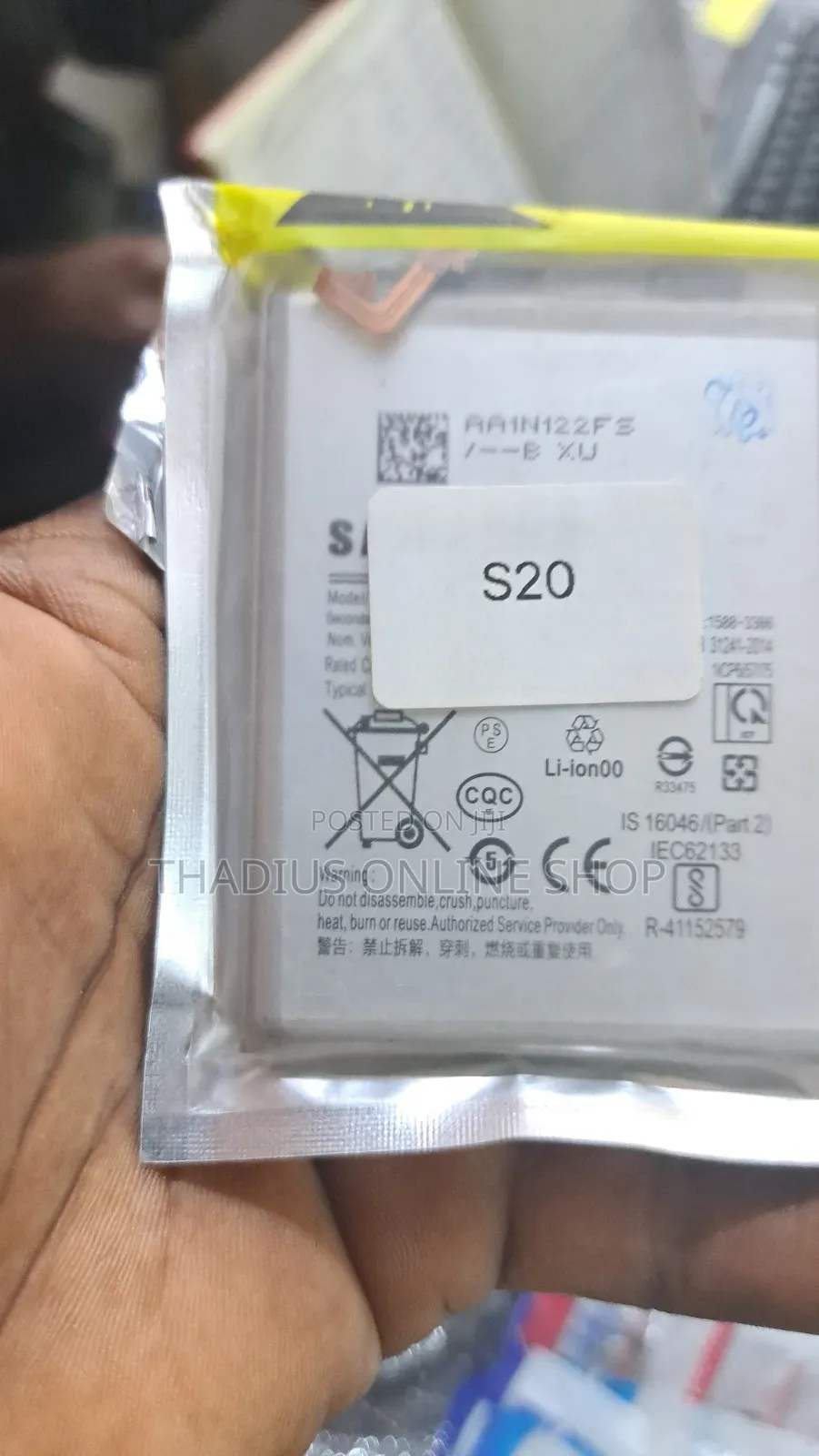 Samsumg S20 Original Battery Replacement