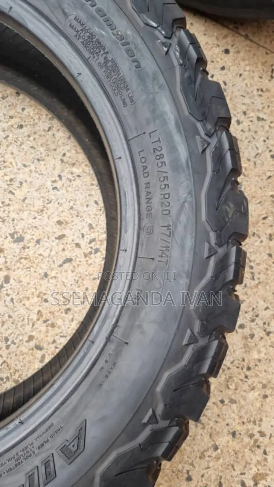 285/55r20 Bf Goodrich Foreign Used Made In Usa