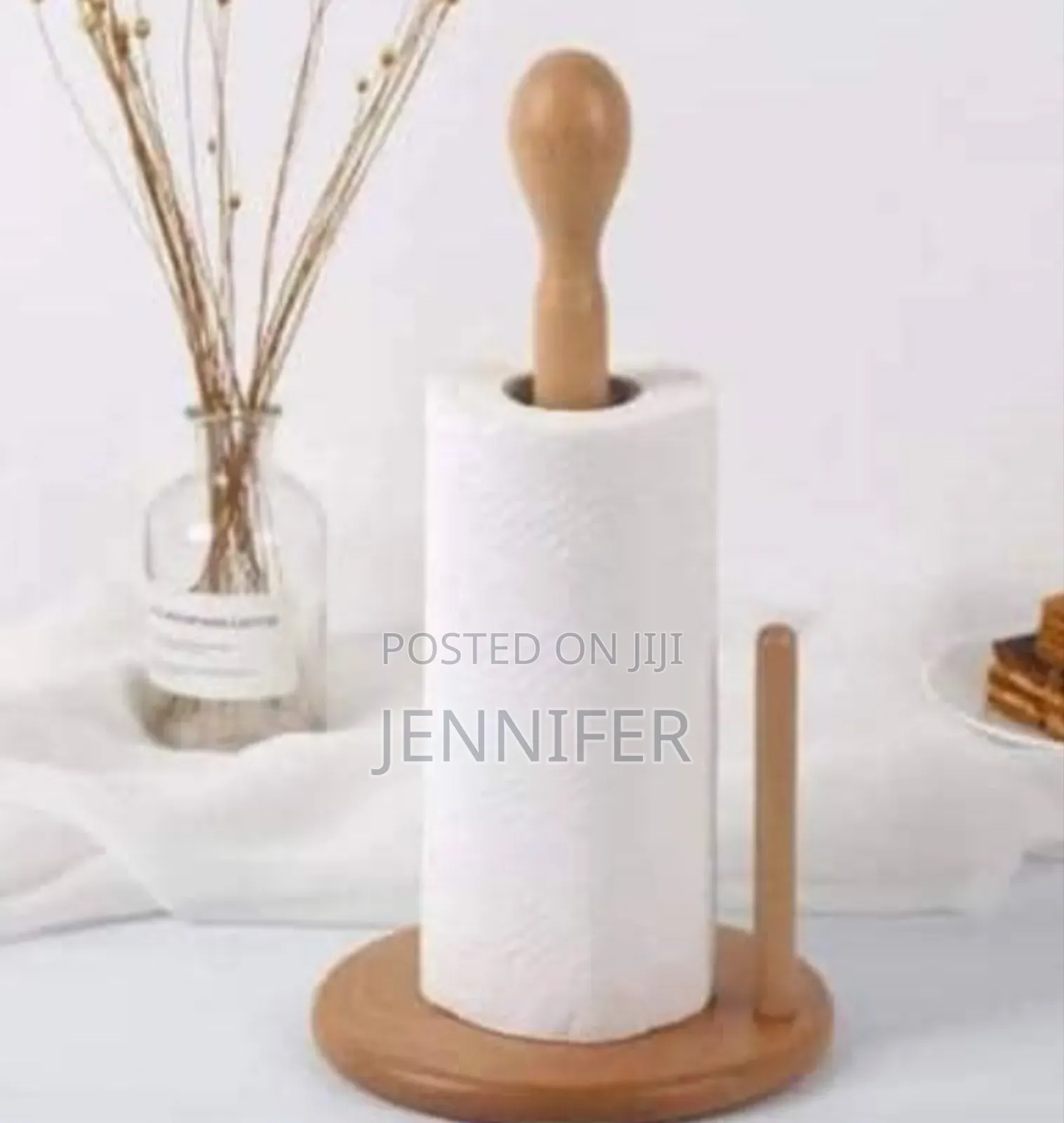 Wooden Roll Paper Holder