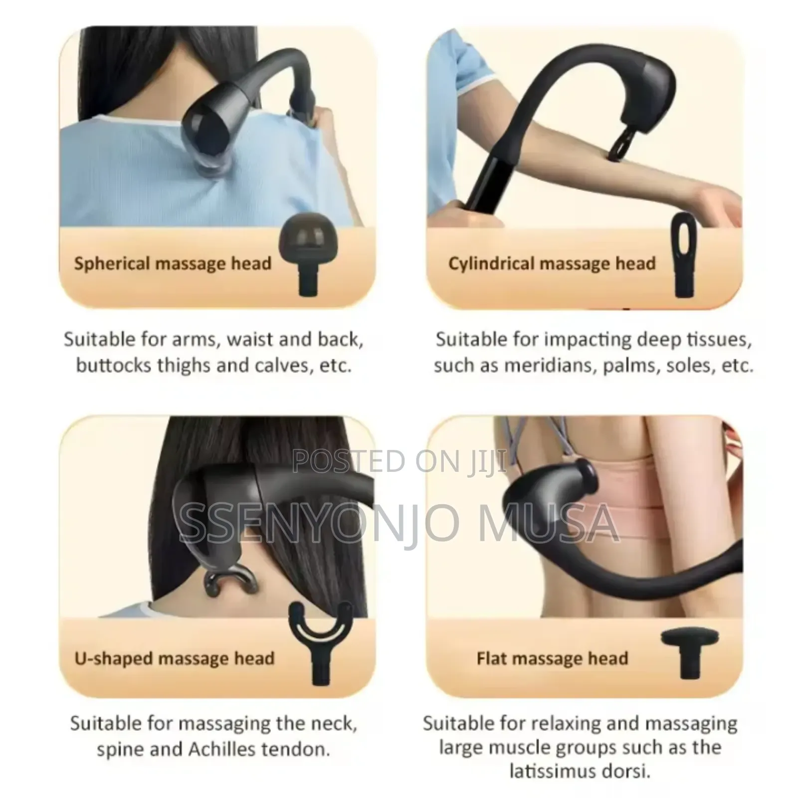 Electric Fascia Massager - Silent Fascia Gun For Deep Tissue