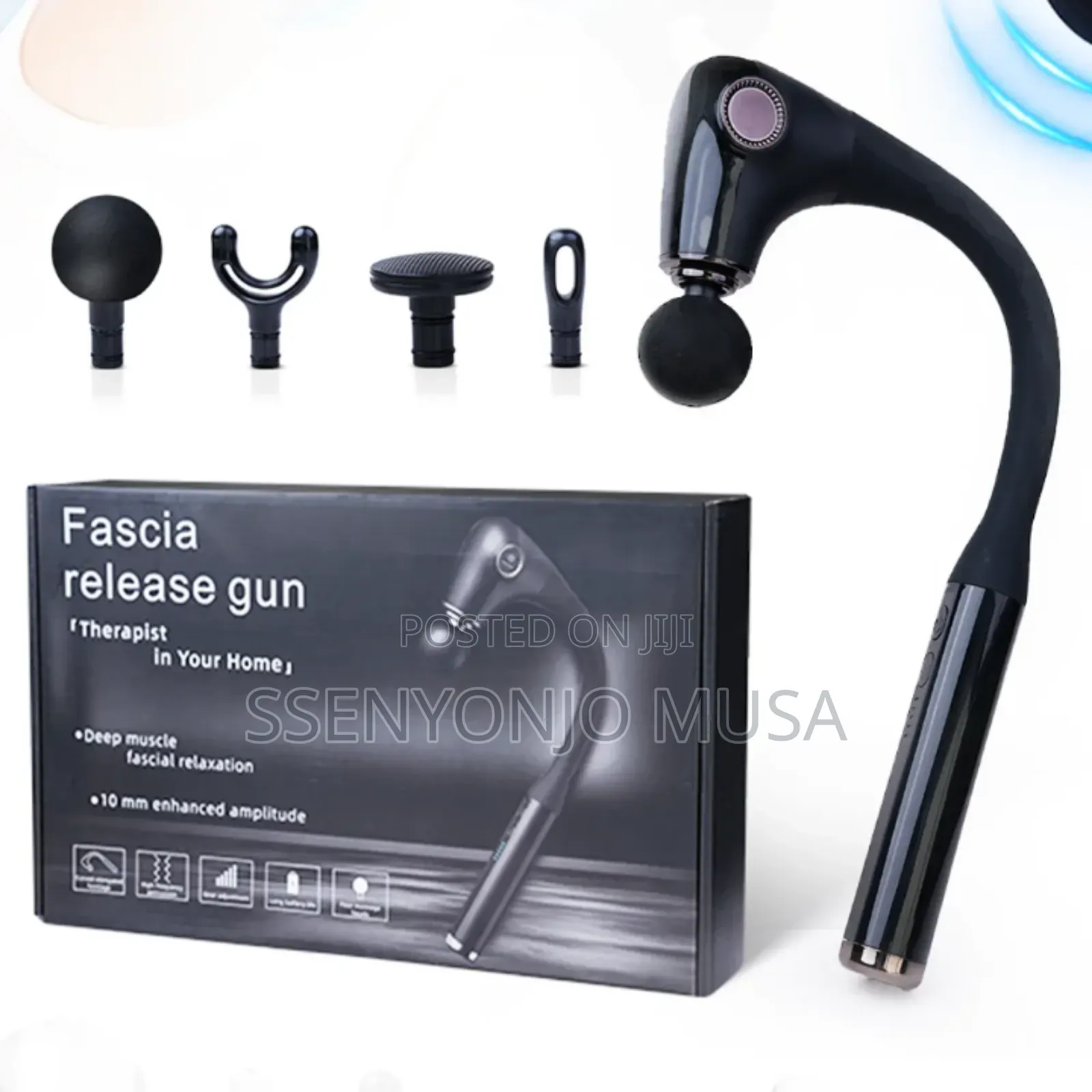 Electric Fascia Massager - Silent Fascia Gun For Deep Tissue