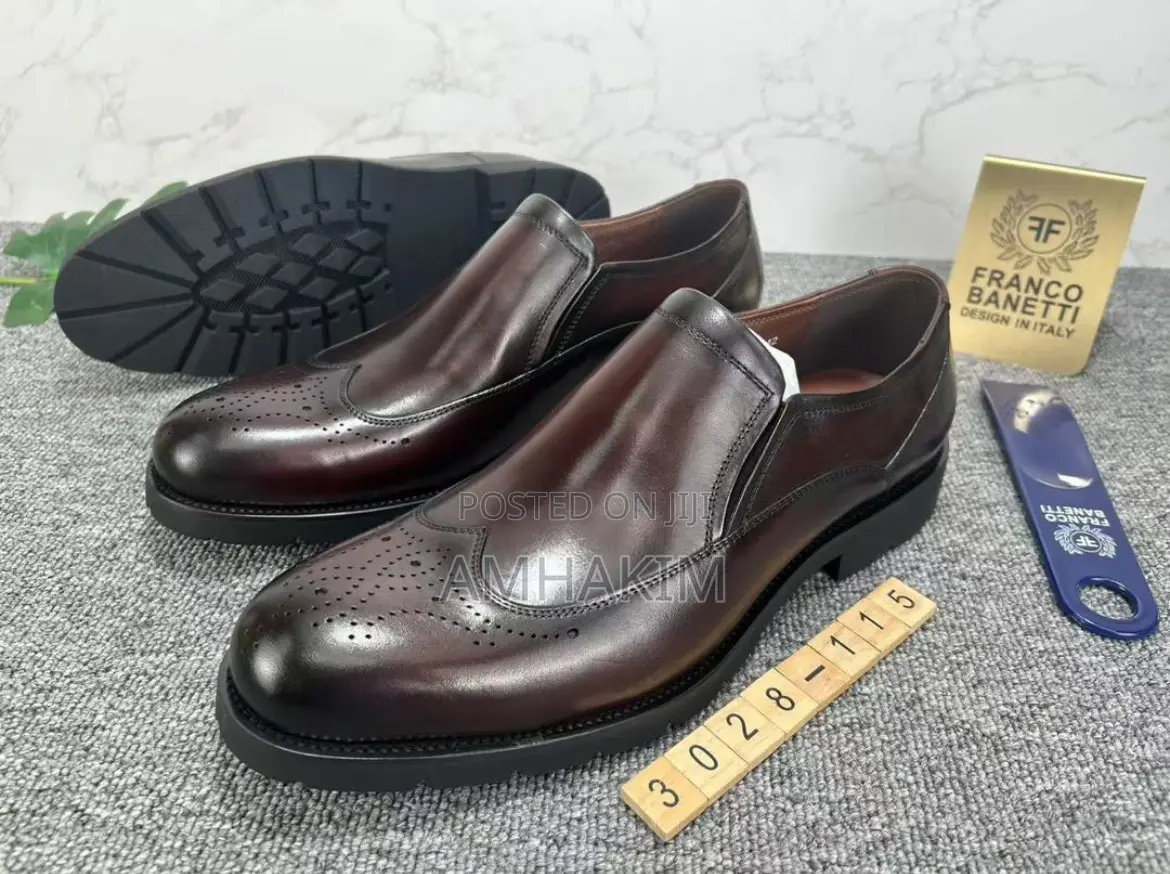 Classic Men Laceless Oxford Design Gentles in Stock