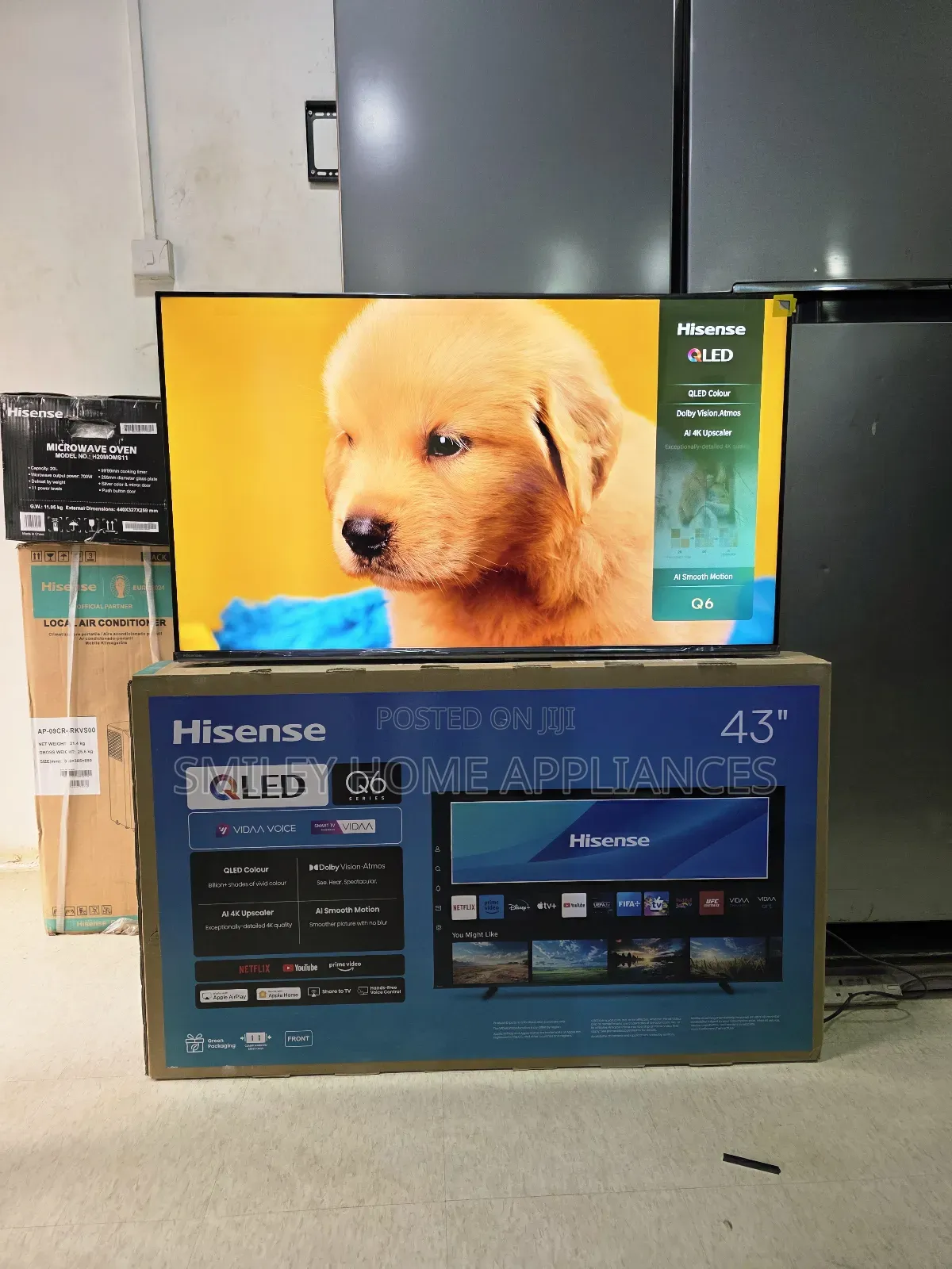20% Discount Offer on Hisense 43inches Qled- Q6 Series