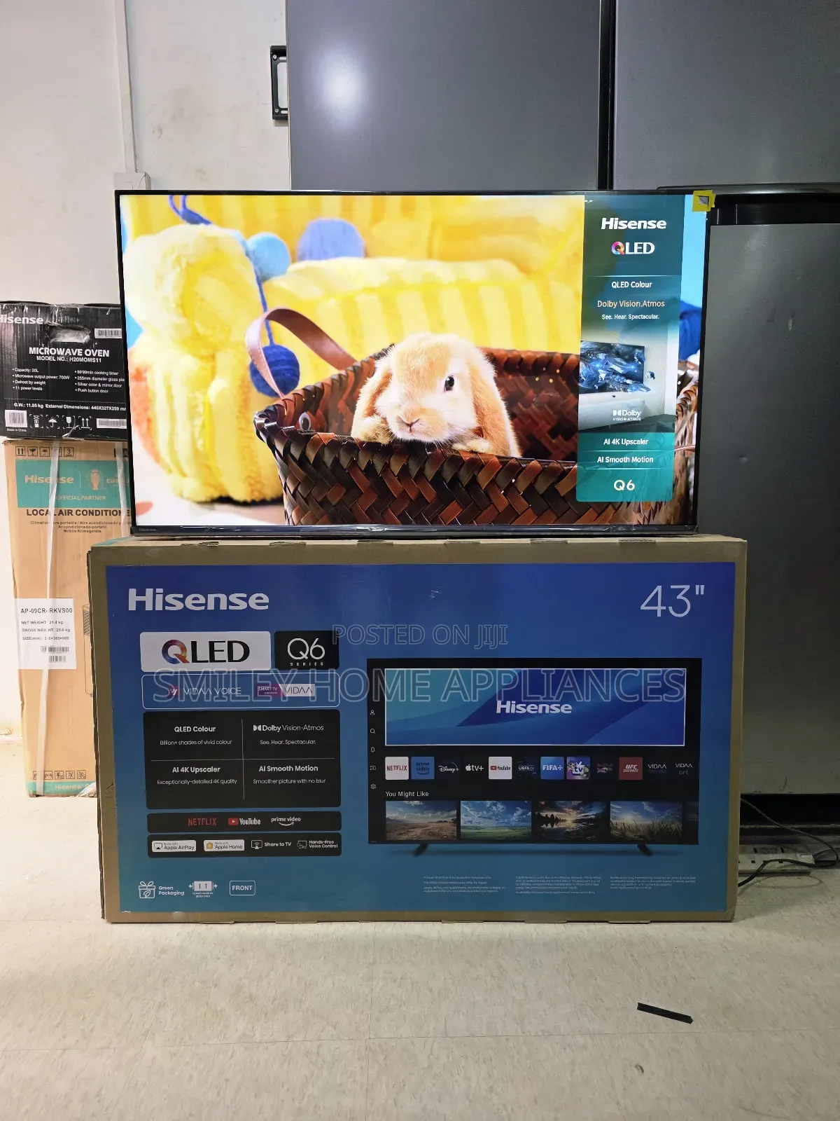 20% Discount Offer on Hisense 43inches Qled- Q6 Series