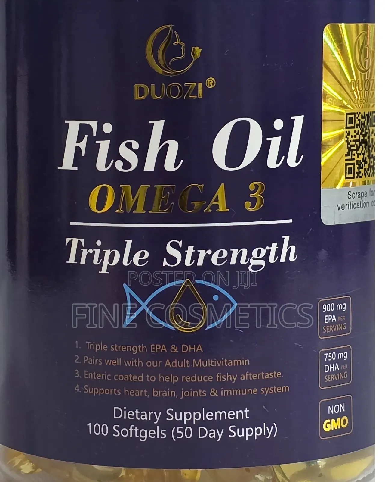 Wholesale Omeg 3 Fish Oil Heart,Brain,Skin,Joints + Immunity