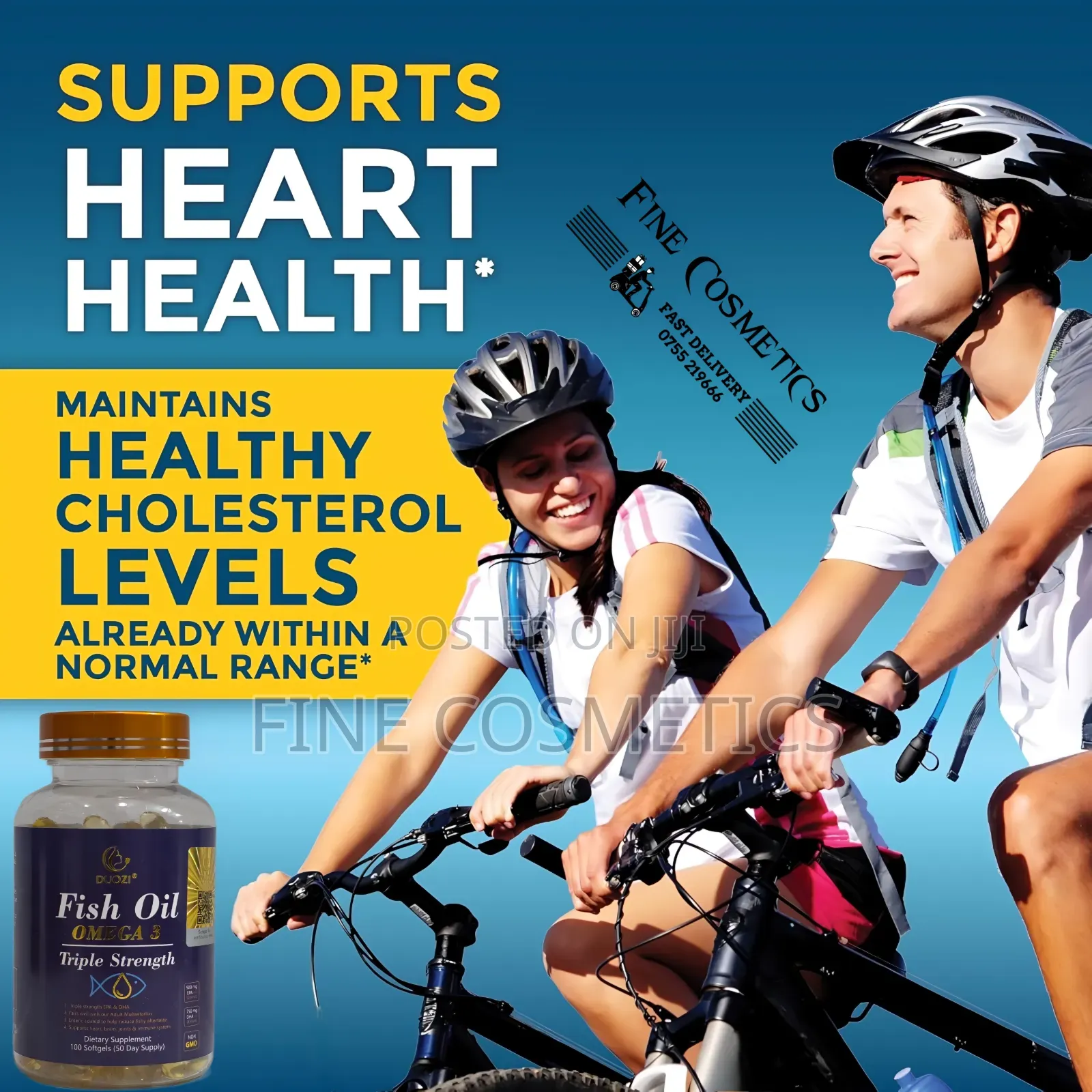 Wholesale Omeg 3 Fish Oil Heart,Brain,Skin,Joints + Immunity