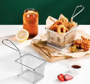 Stainless Steel Metal Basket Fryer