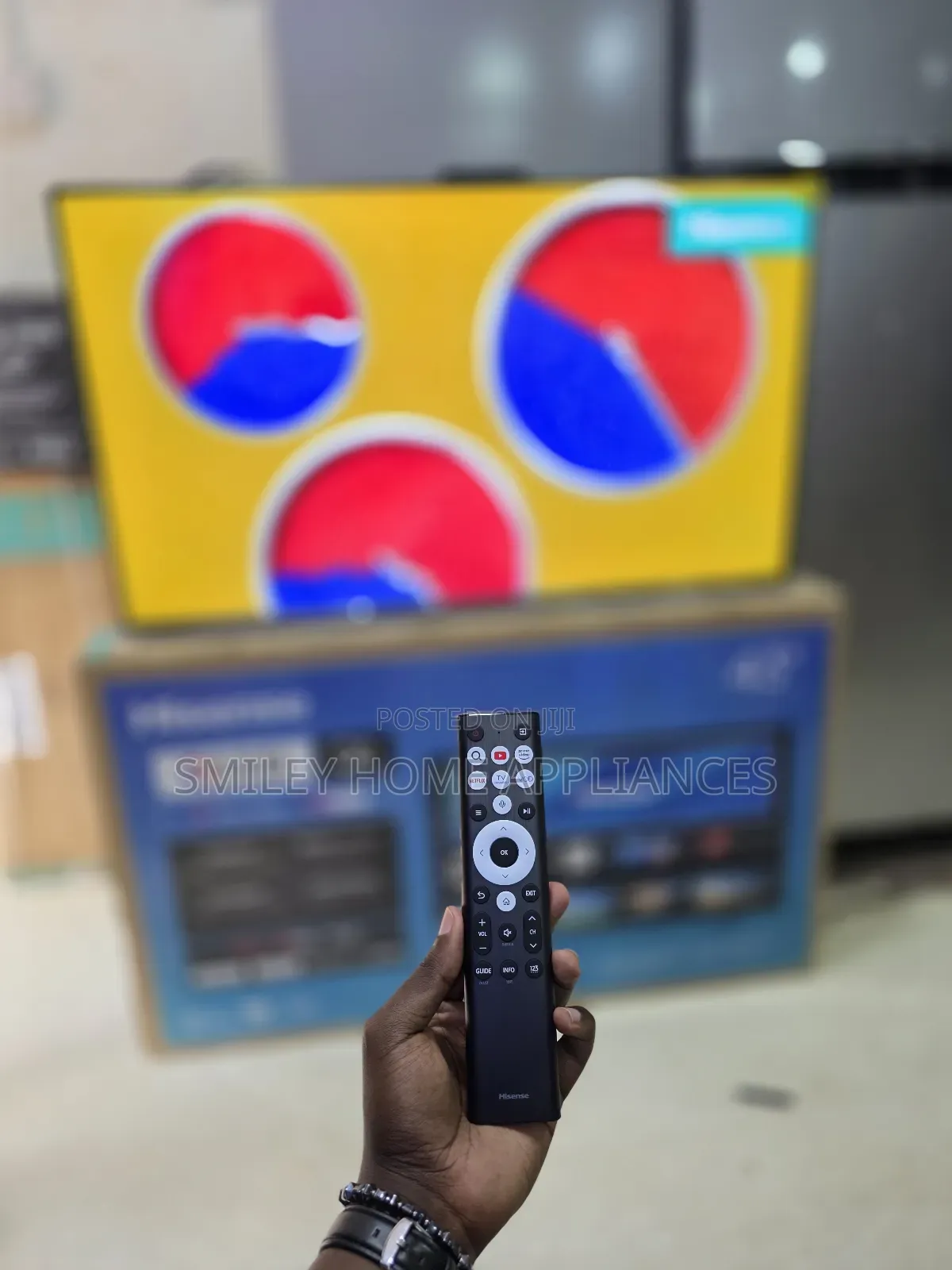 43q6q Hisense 43inches Qled- Vidaa Smart Tv at Discount