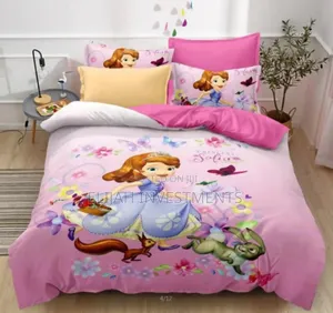 The First Princess Pink Duvet Cover 3pcs