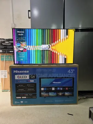 Lastest Q6 Series 43inches Hisense Qled- Vidaa Smart Tv
