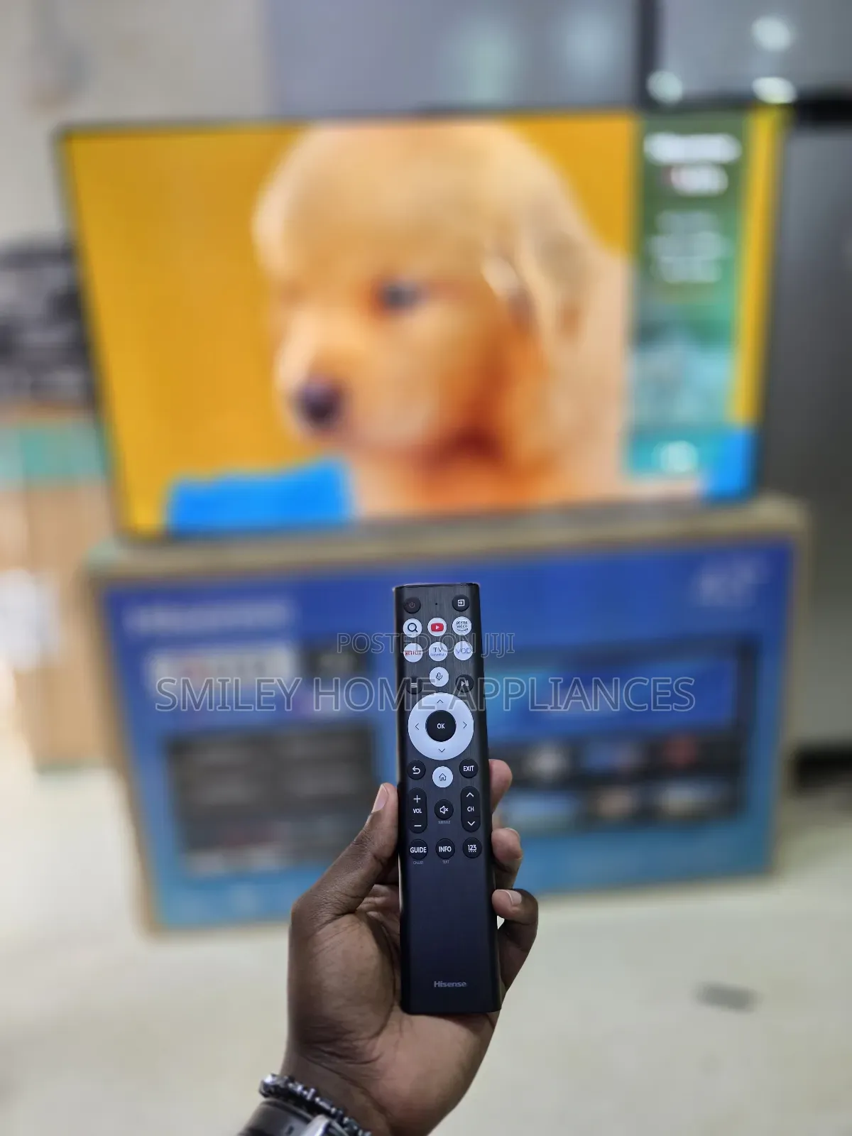 Lastest Q6 Series 43inches Hisense Qled- Vidaa Smart Tv