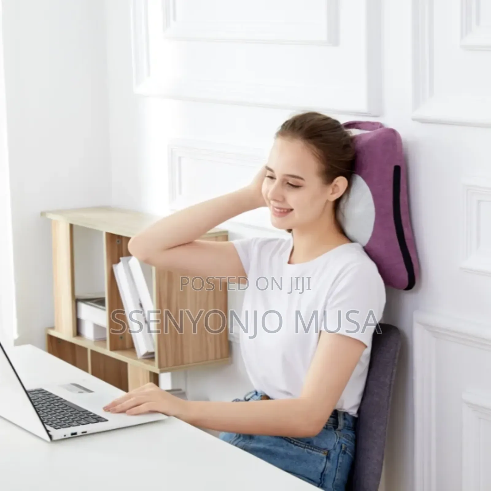 Iback2 Pillow Massager Wireless Electric Back Massager for Home.