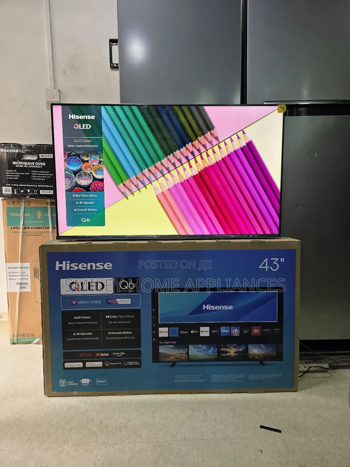 Brand New Series Hisense 43inches 43q6q Quantum Dot Display