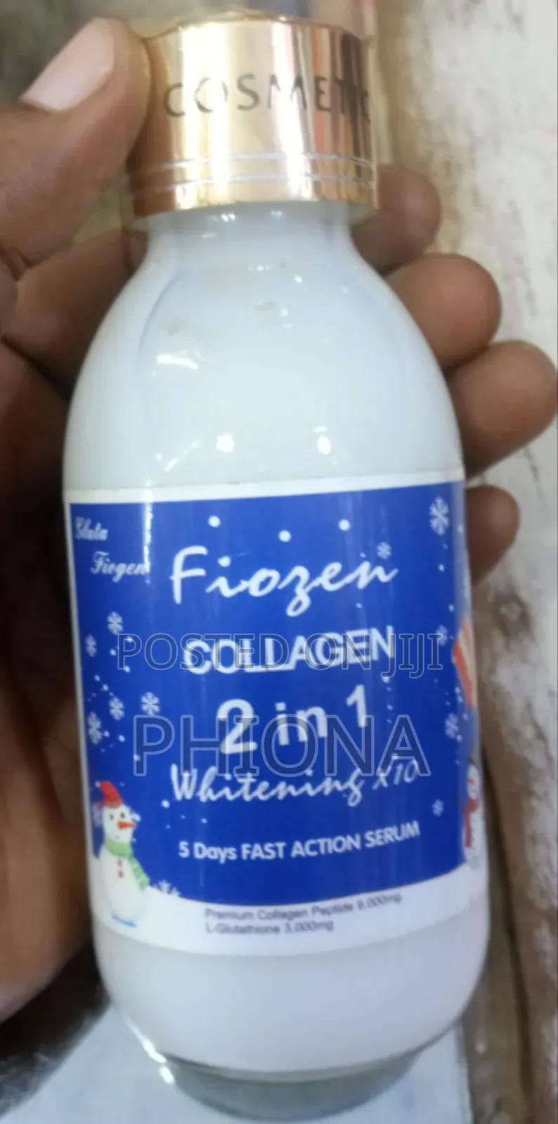 Frozen Collagen 2 in One Whitening X10
