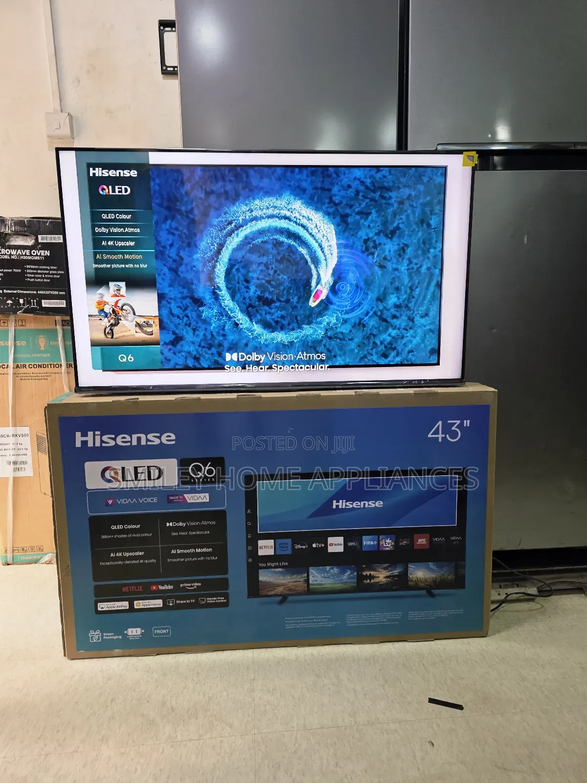 New Edition 43inches Quantum Dot Color Display Hisense Tv