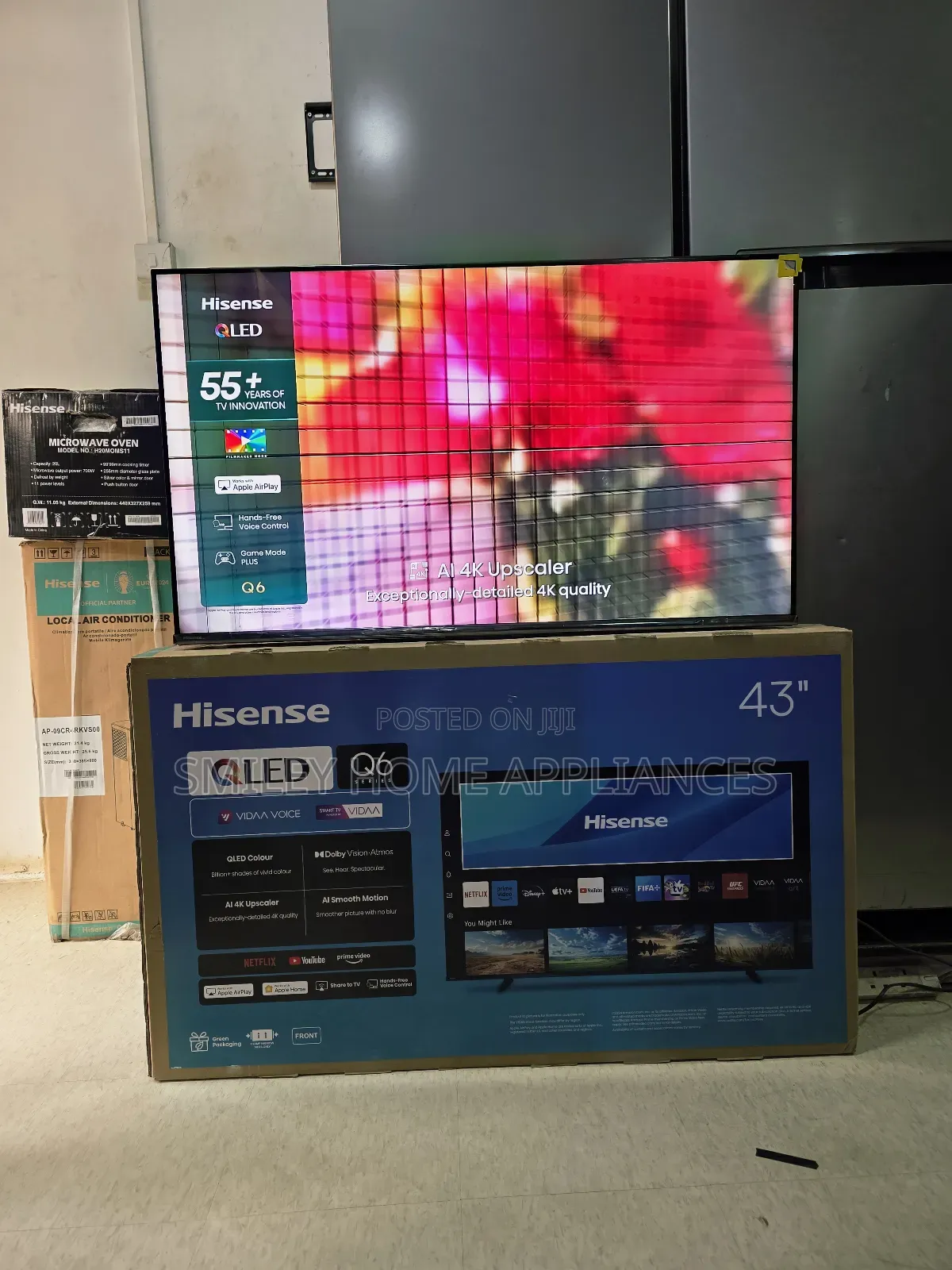 New Edition 43inches Quantum Dot Color Display Hisense Tv
