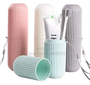 Camping Travel Toothbrush Organizer Bathroom Use