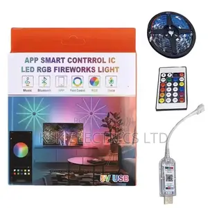 Photo - Firework Lights Indoor App Remote Control RGB Color