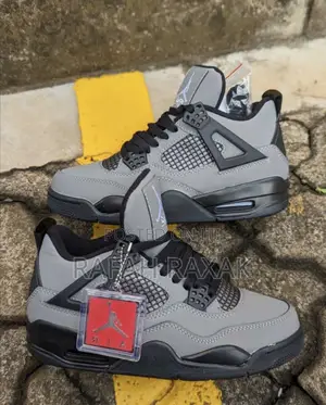 Original Grey Air Jordan 4 Retro X Cactus Jack Sneakers