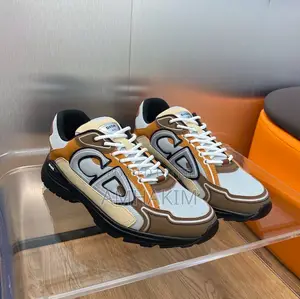 Classic Men's Dior B30 Brown Sneakers in Stock
