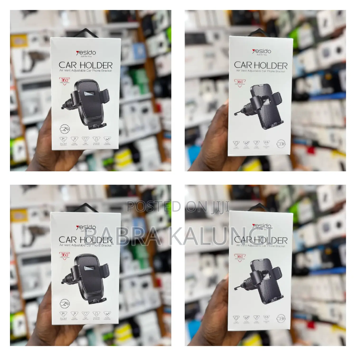 Yesido Unique Car Vent Mobile Phone Holder