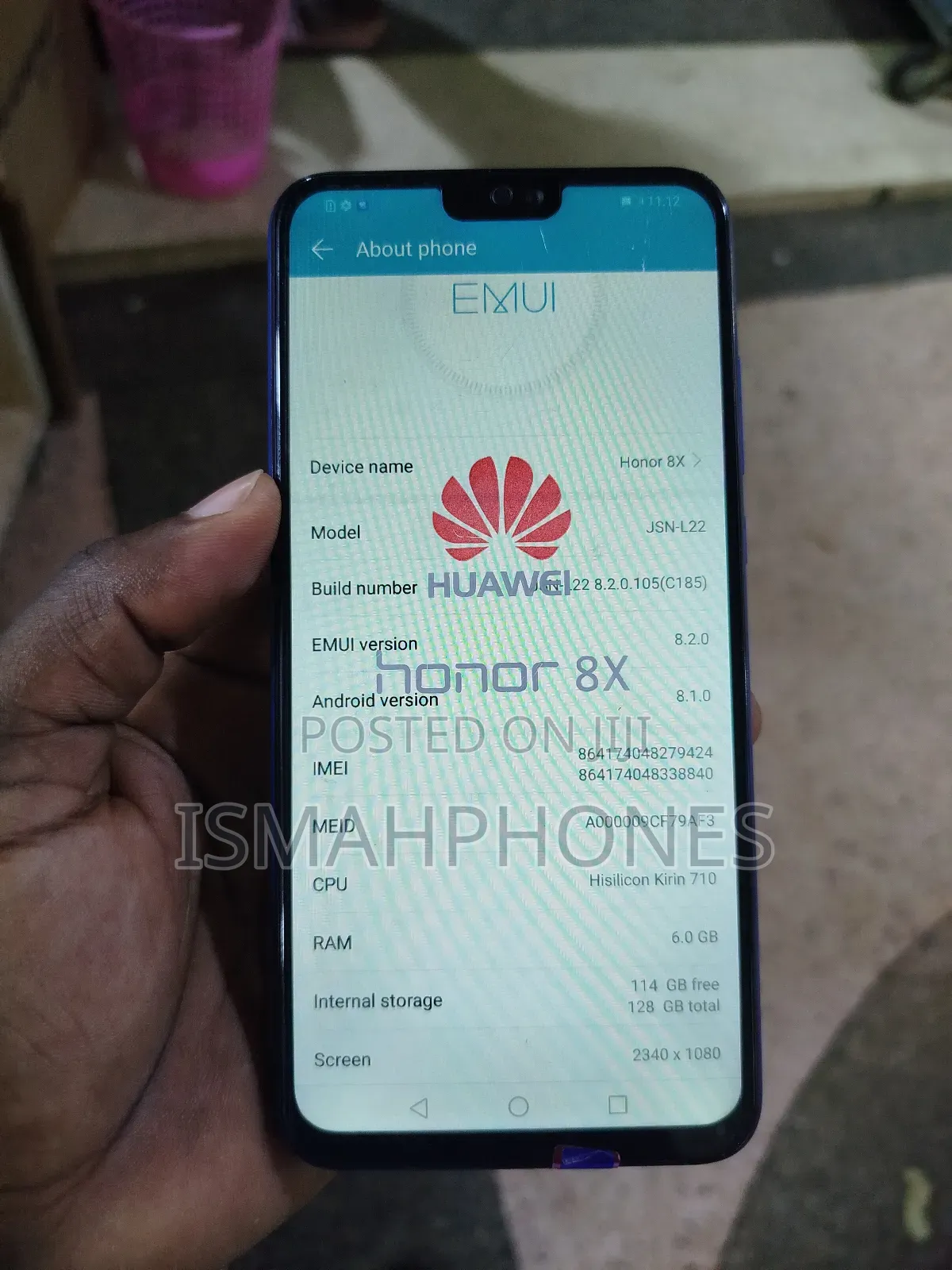 Honor 8X 128 GB Blue