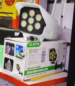 Double-Sided Solar Outdoor Security Wall Light
