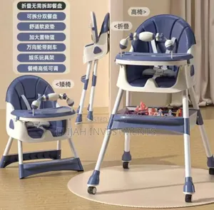 4-in-1 Convertible High Chair With Adjustable Height