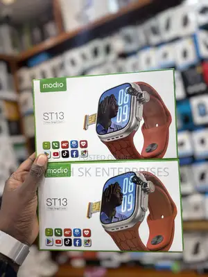 Modio St13 Smart Watch Full Screen Display With 4g Sim