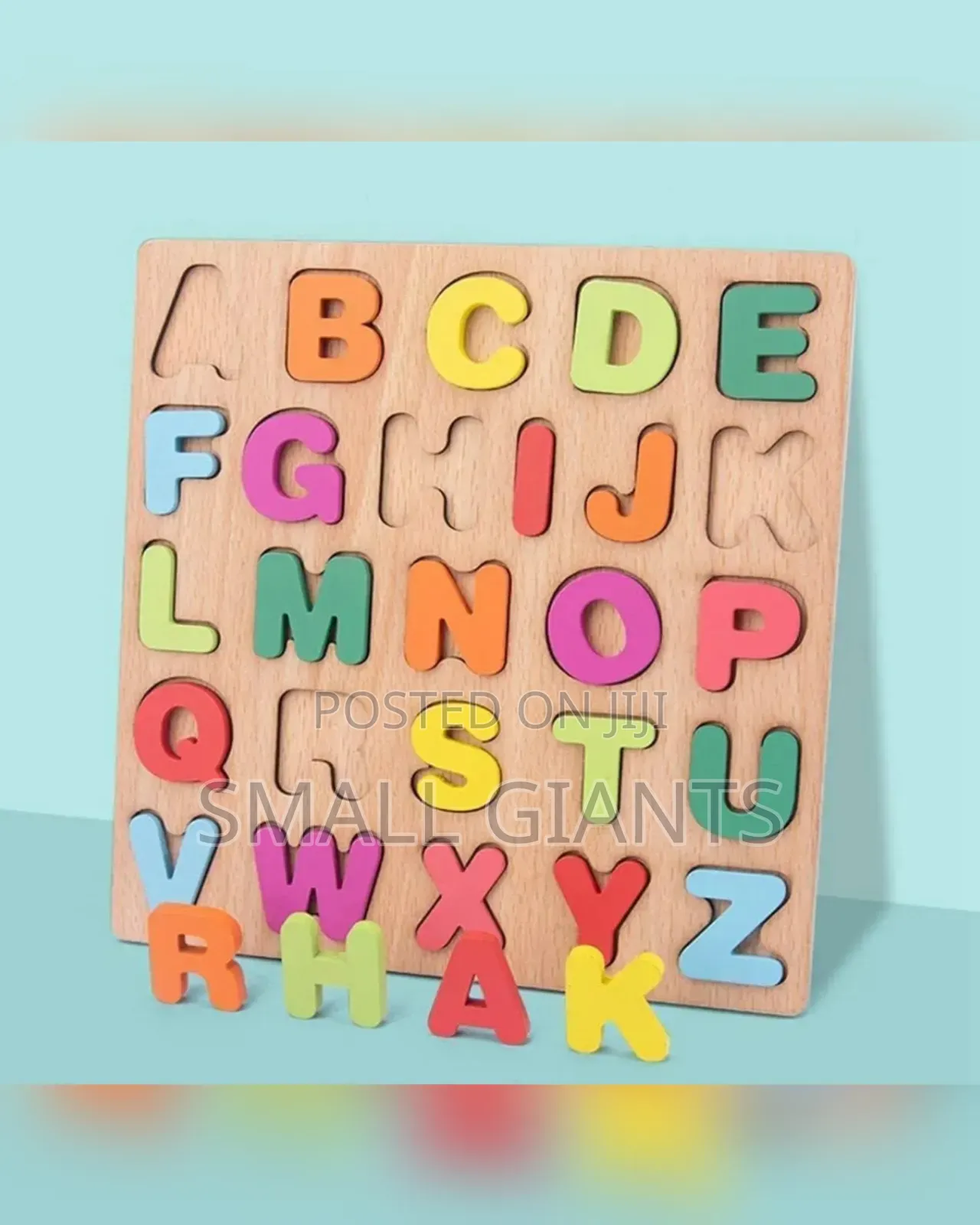 Shopimoz a to Z Kids English Alphabet Wooden Puzzle Game