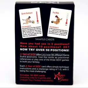 Sex Positions Cards