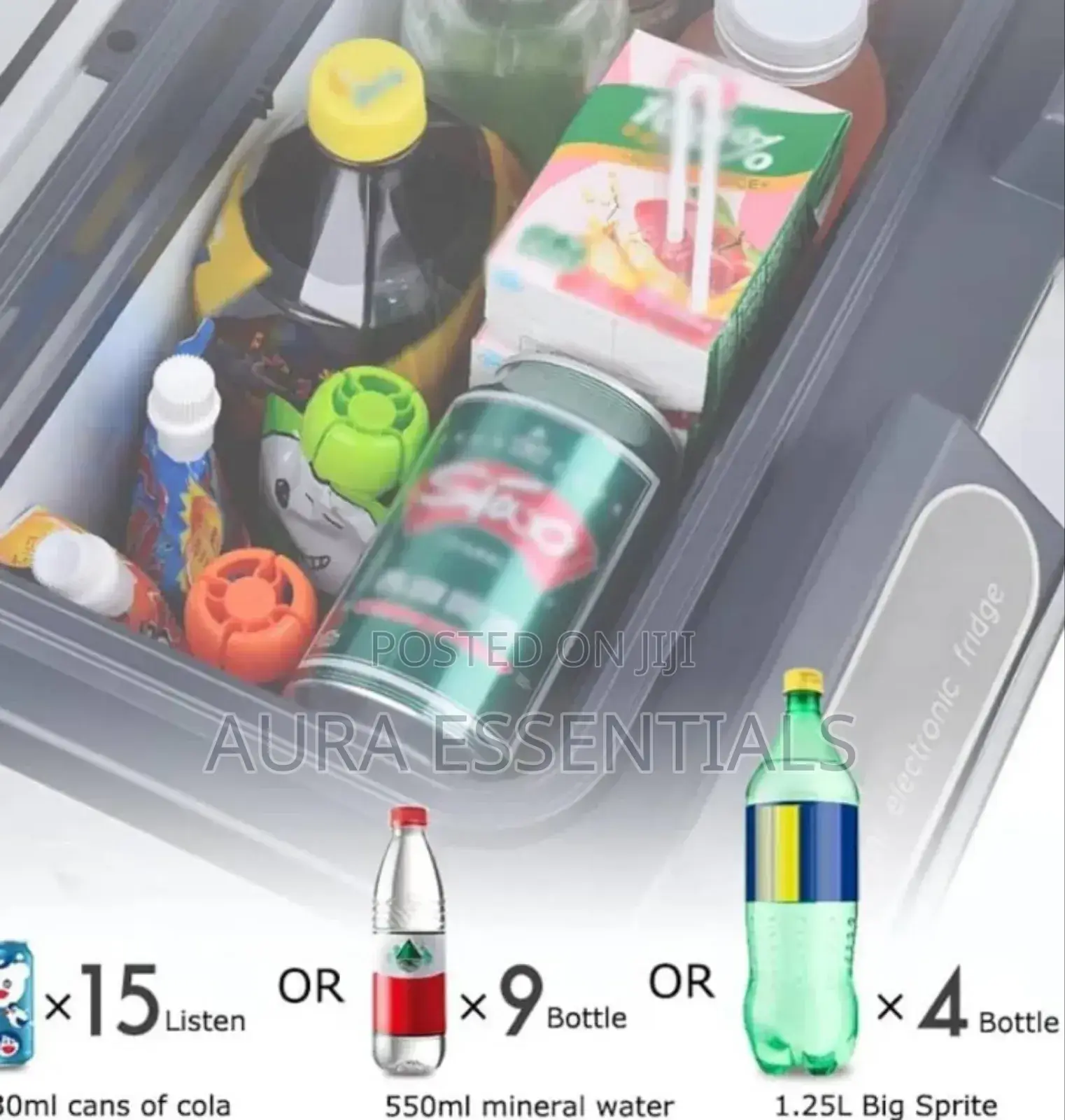 15litres Mini Car and Home Frigde With Compressor