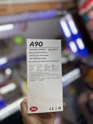 New Itel A90 128 GB Black